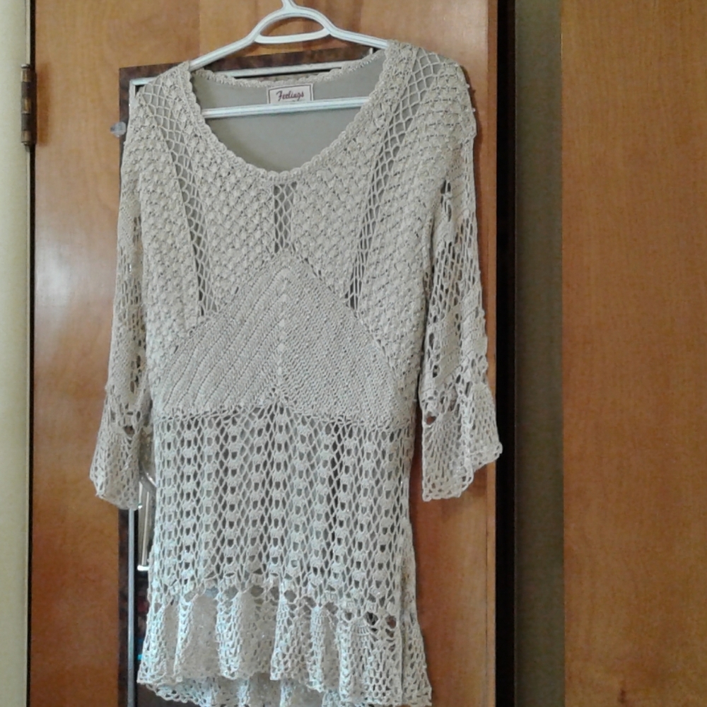 Crochet sweater